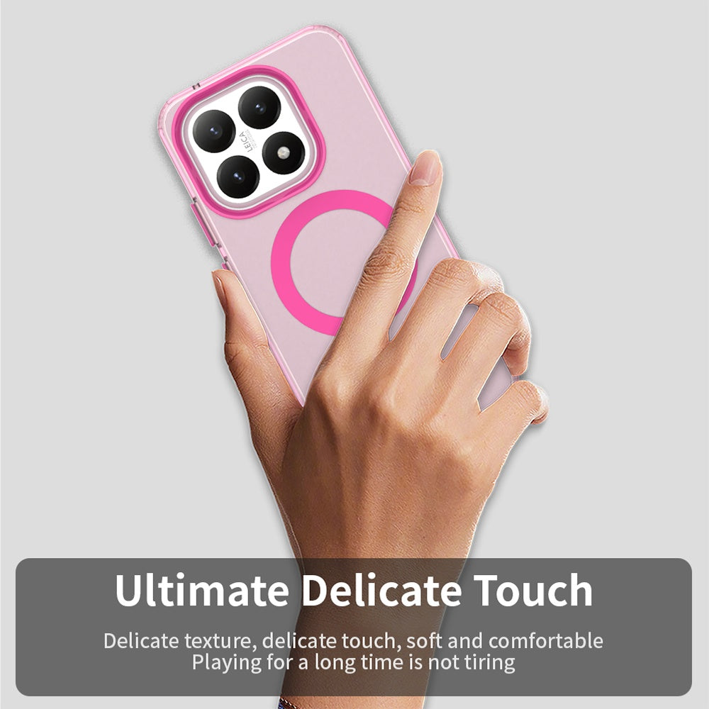 Pouzdro MagSafe pro Xiaomi 15T, Techsuit, CandyCase, Růžová