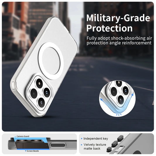 Pouzdro MagSafe pro Xiaomi 17, Techsuit, CandyCase, Bílá