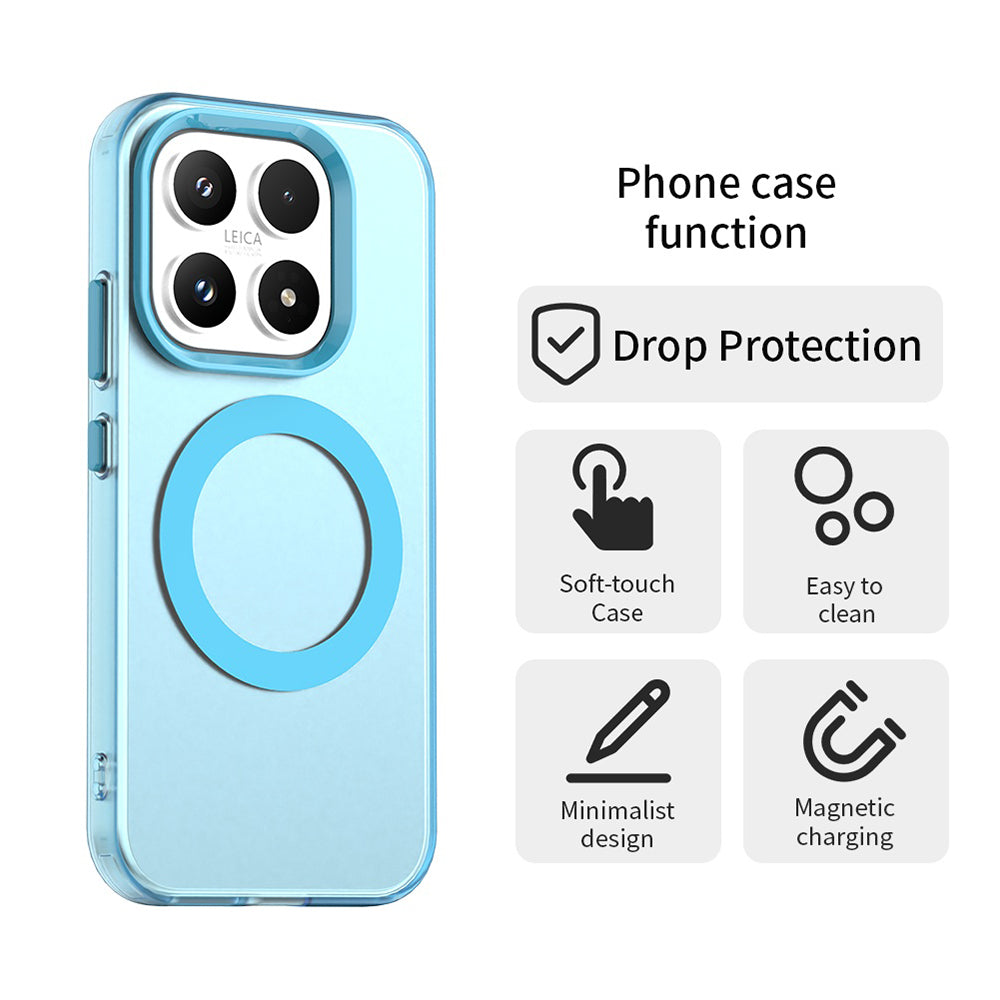 Pouzdro MagSafe pro Xiaomi 17, Techsuit, CandyCase, Modrá