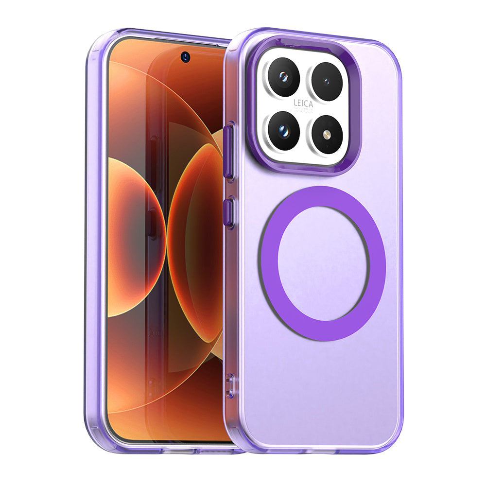 Pouzdro MagSafe pro Xiaomi 17, Techsuit, CandyCase, Fialová