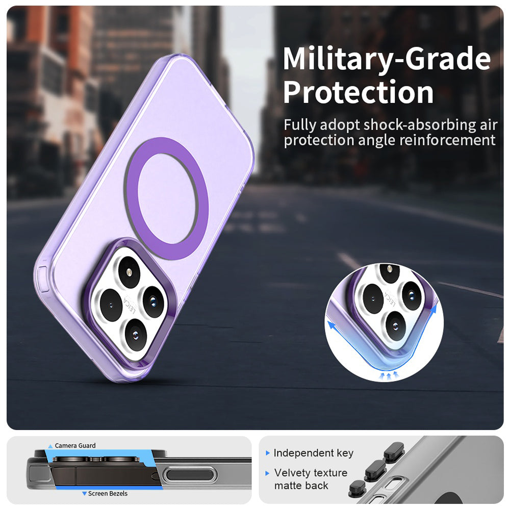 Pouzdro MagSafe pro Xiaomi 17, Techsuit, CandyCase, Fialová