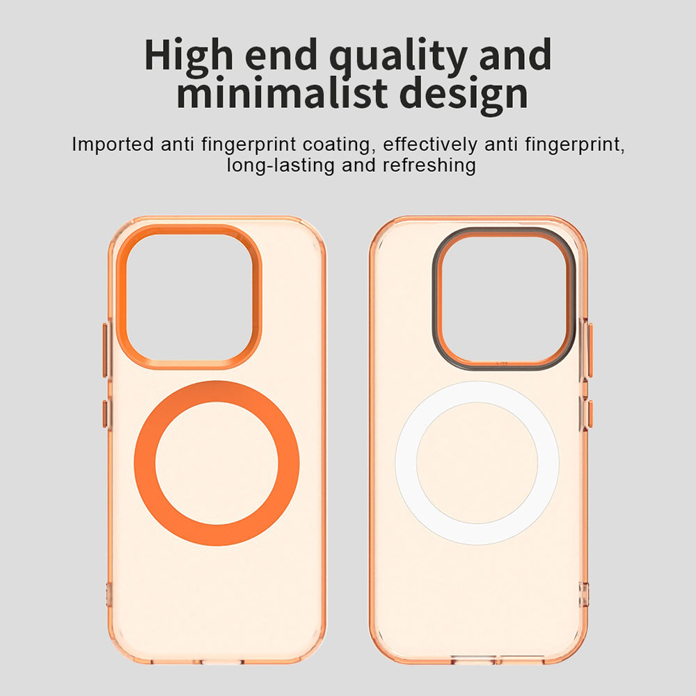 Pouzdro MagSafe pro Xiaomi 17, Techsuit, CandyCase, Oranžové