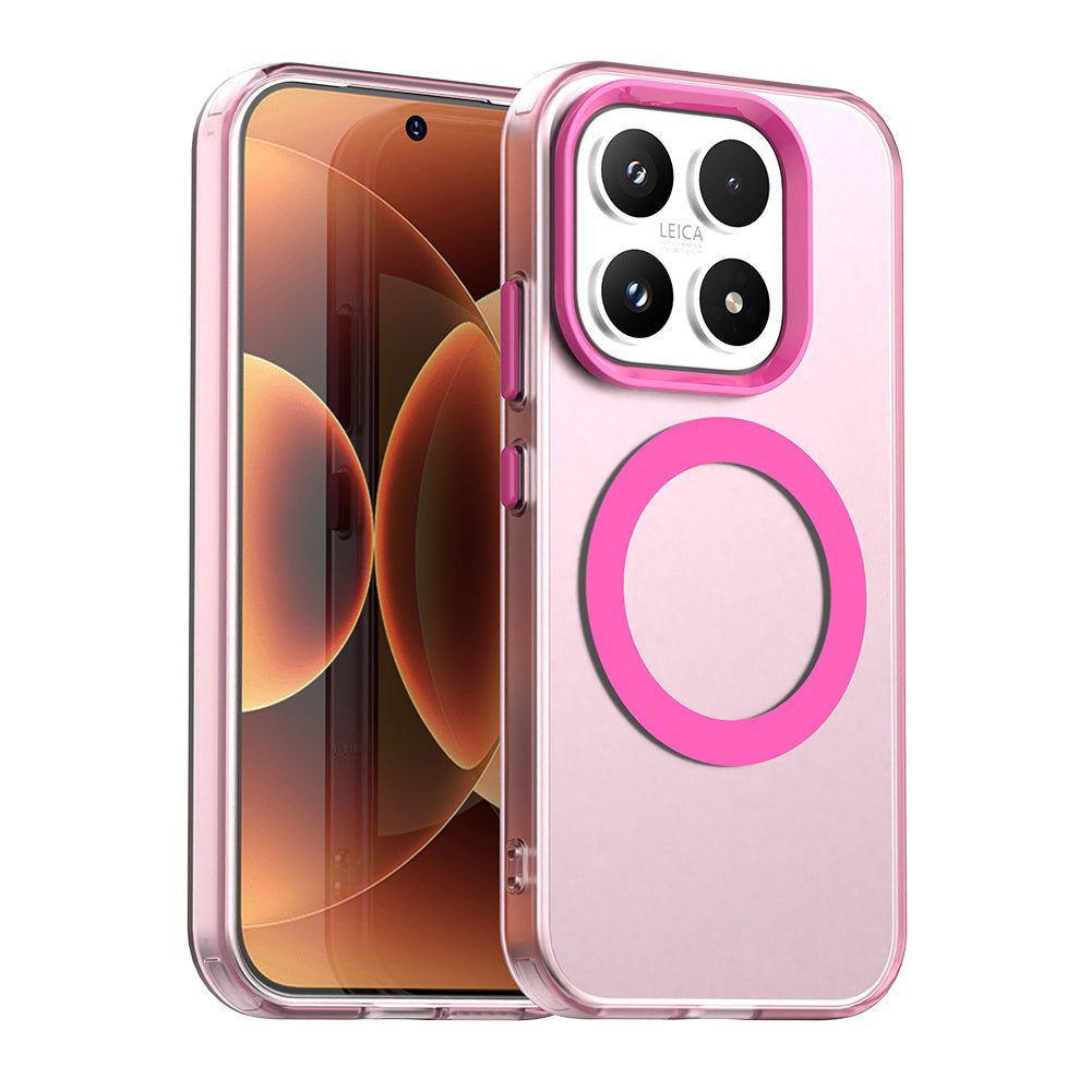 Pouzdro MagSafe pro Xiaomi 17, Techsuit, CandyCase, Růžové