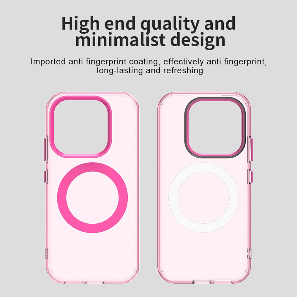 Pouzdro MagSafe pro Xiaomi 17, Techsuit, CandyCase, Růžové