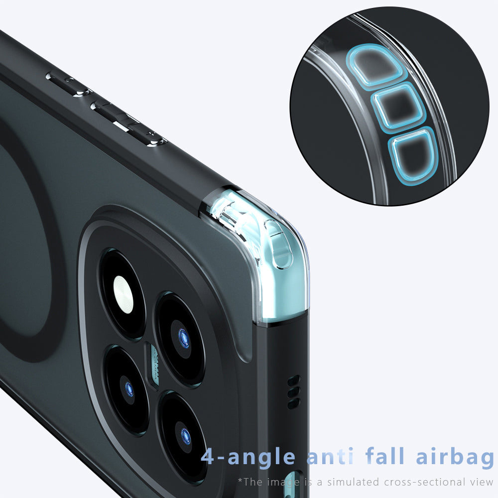 Pouzdro MagSafe pro Xiaomi 17, Techsuit, PureFrost, Saténově černé