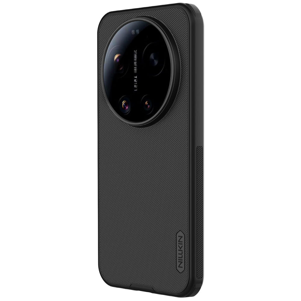 MagSafe pouzdro pro Xiaomi 17 Ultra, Nillkin, Super Shield Pro, Černá saténová