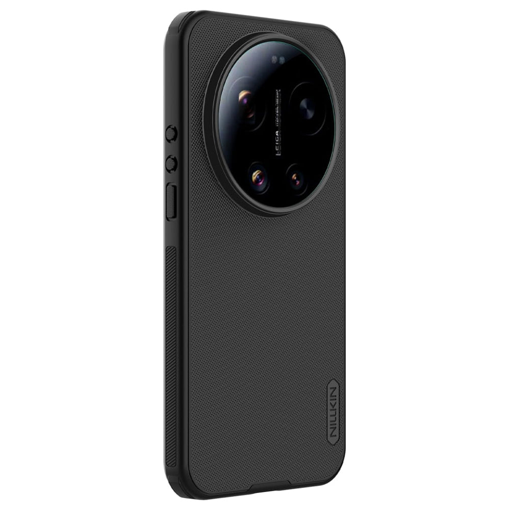 MagSafe pouzdro pro Xiaomi 17 Ultra, Nillkin, Super Shield Pro, Černá saténová