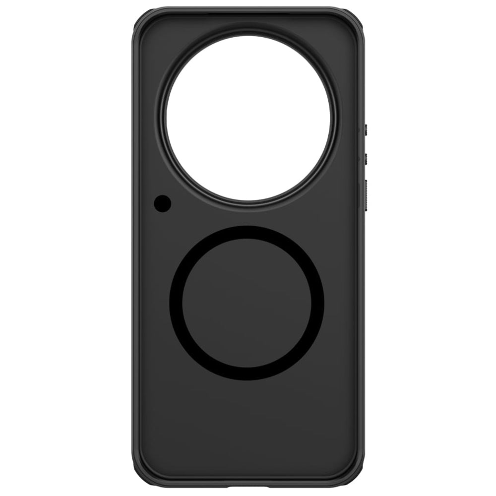 MagSafe pouzdro pro Xiaomi 17 Ultra, Nillkin, Super Shield Pro, Černá saténová