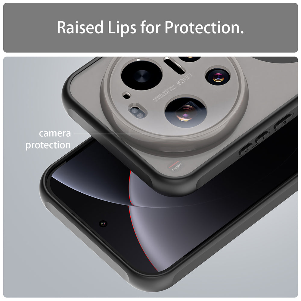 Pouzdro MagSafe pro Xiaomi 17 Ultra, Techsuit, HaloFrost II, Černá