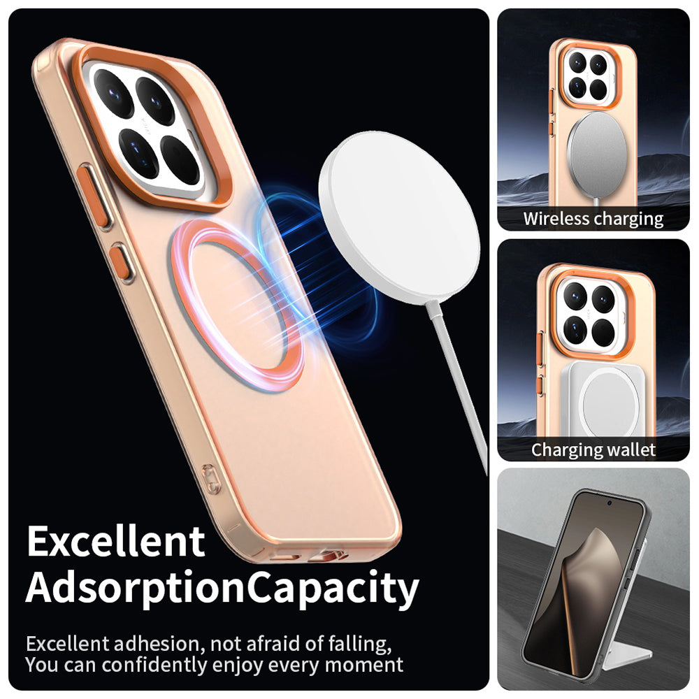 MagSafe pouzdro pro Xiaomi 17T Pro, Techsuit, CandyCase, Oranžové