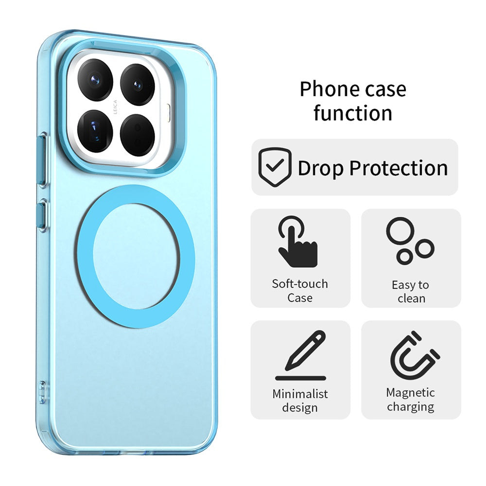 MagSafe pouzdro pro Xiaomi 17T, Techsuit, CandyCase, modré