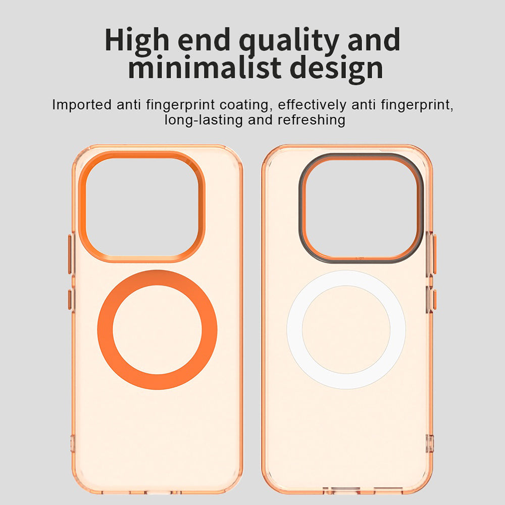 MagSafe pouzdro pro Xiaomi 17T, Techsuit, CandyCase, Oranžové