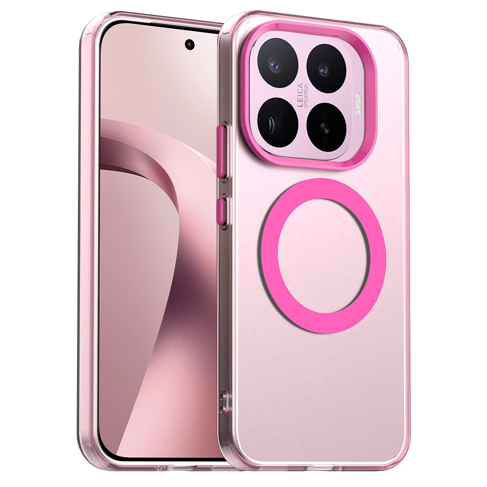 MagSafe pouzdro pro Xiaomi 17T, Techsuit, CandyCase, Růžová