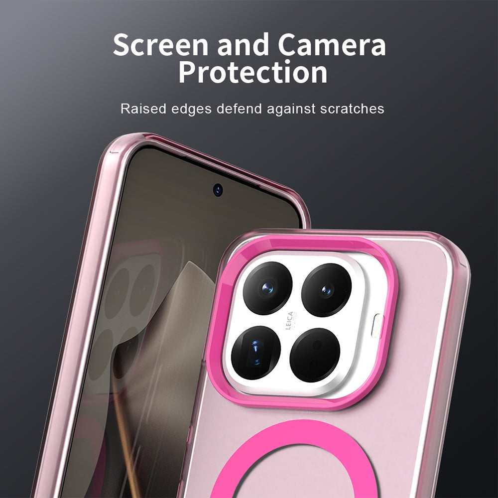 MagSafe pouzdro pro Xiaomi 17T, Techsuit, CandyCase, Růžová