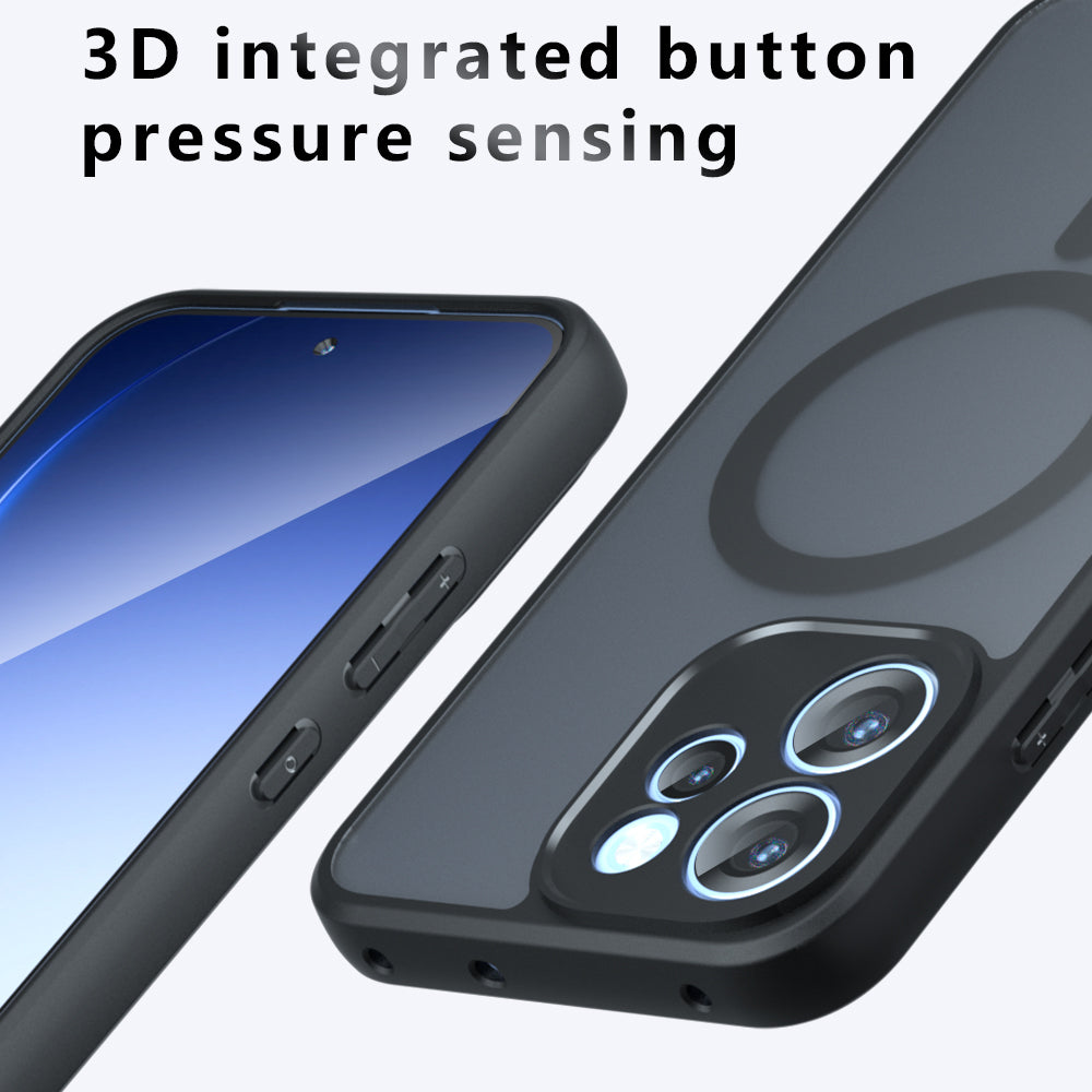 MagSafe pouzdro pro Xiaomi 17T, Techsuit, PureFrost, Černá saténová