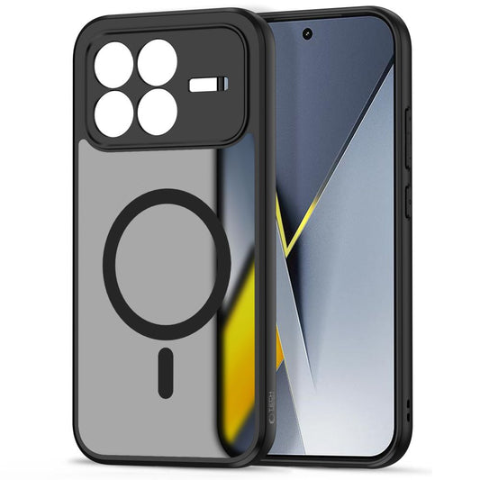 Pouzdro MagSafe pro Xiaomi Poco F8 Pro, Tech-Protect, Magmat, Černá