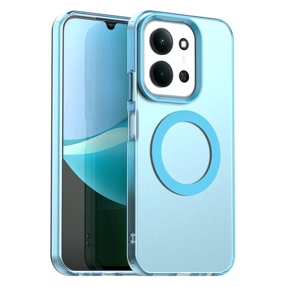 MagSafe Case for Xiaomi Poco C85 4G / Redmi 15C 5G / 15C 4G, Techsuit, CandyCase, Blue