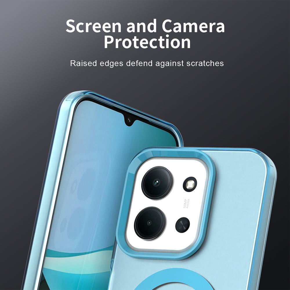 MagSafe Case for Xiaomi Poco C85 4G / Redmi 15C 5G / 15C 4G, Techsuit, CandyCase, Blue