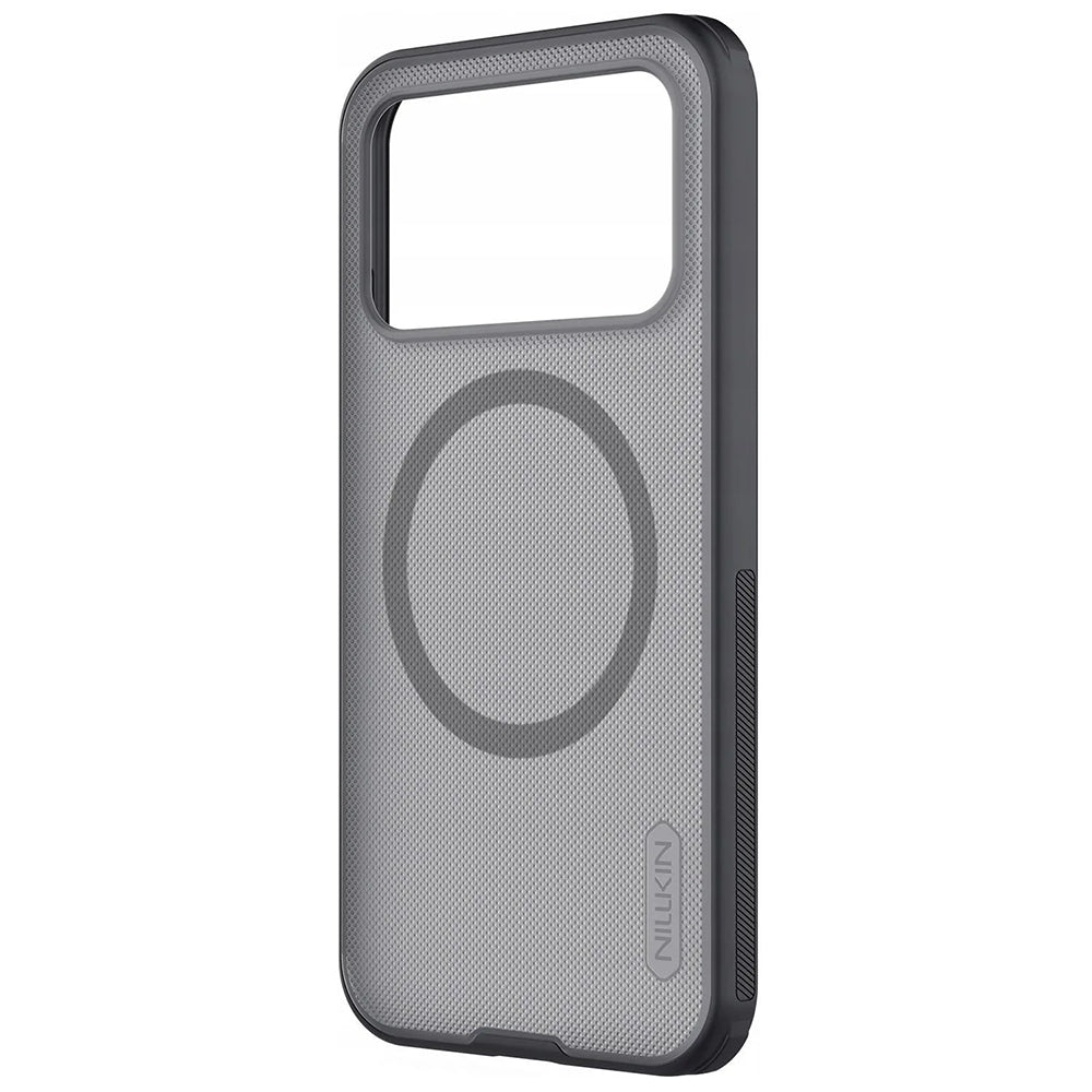 MagSafe pouzdro pro Xiaomi Poco F8 Pro, Nillkin, Super Shield Pro, Černé Průhledné Matné