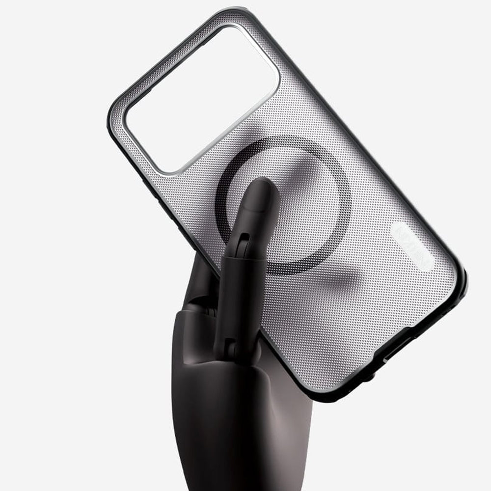 MagSafe pouzdro pro Xiaomi Poco F8 Pro, Nillkin, Super Shield Pro, Černé Průhledné Matné