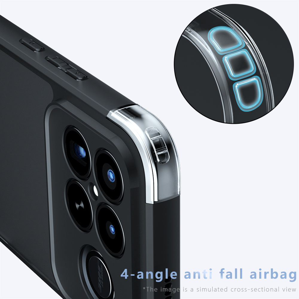 Pouzdro MagSafe pro Xiaomi Poco F8 Ultra, Techsuit, PureFrost, Saténově černé