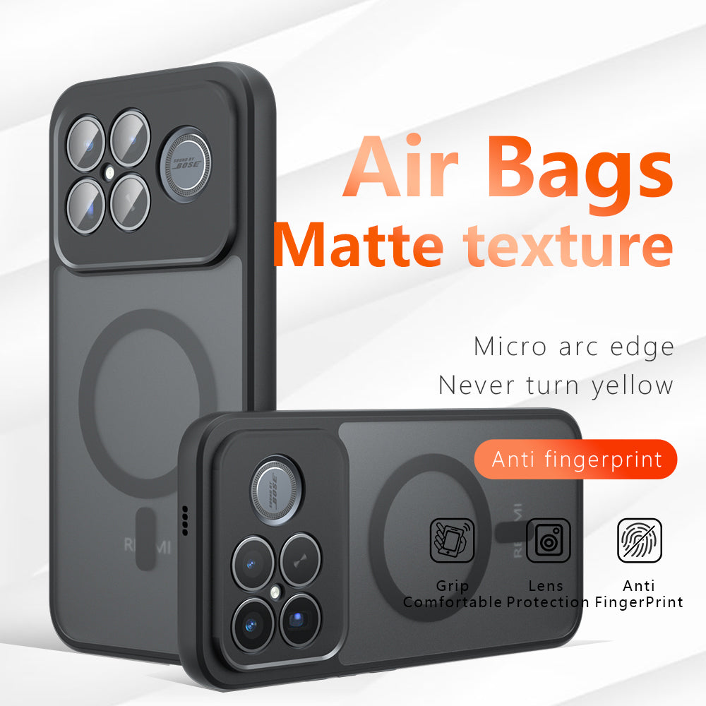 Pouzdro MagSafe pro Xiaomi Poco F8 Ultra, Techsuit, PureFrost, Saténově černé