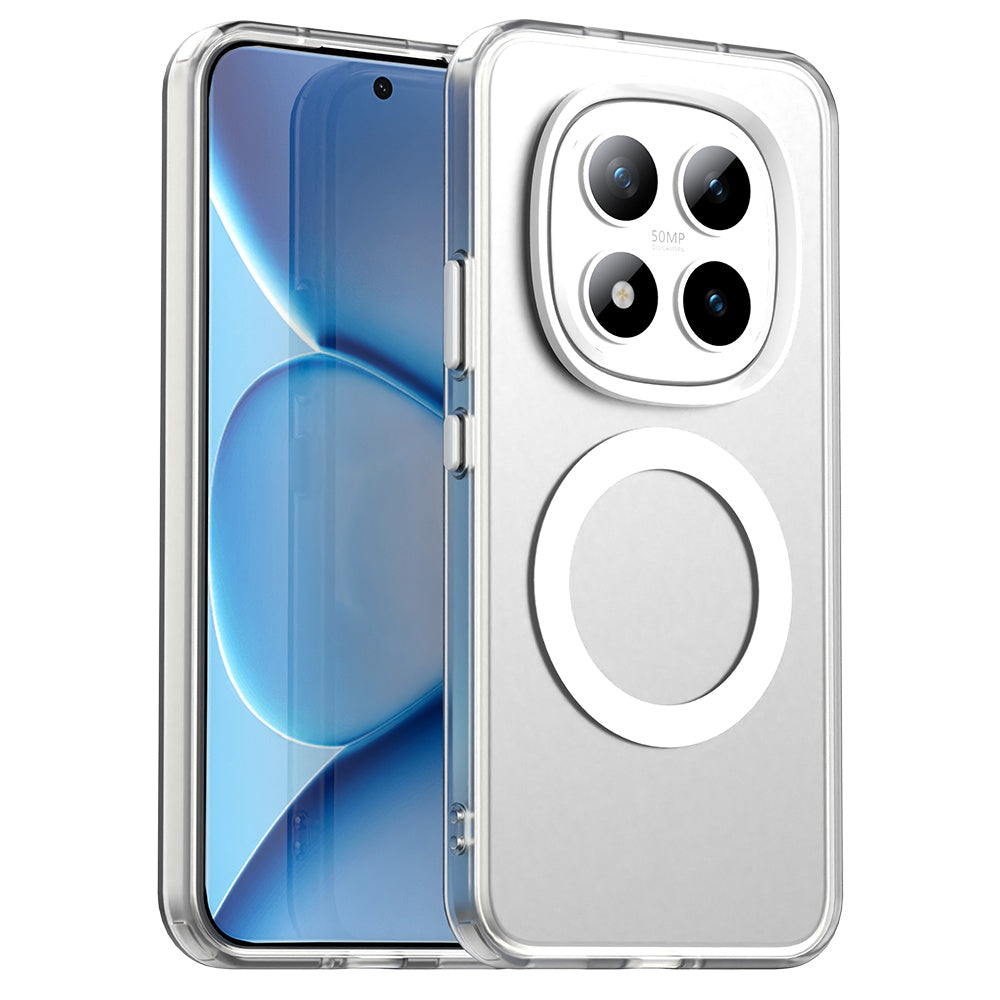 Pouzdro MagSafe pro Xiaomi Poco M8 Pro / Redmi Note 15 Pro+ 5G, Techsuit, CandyCase, Bílá