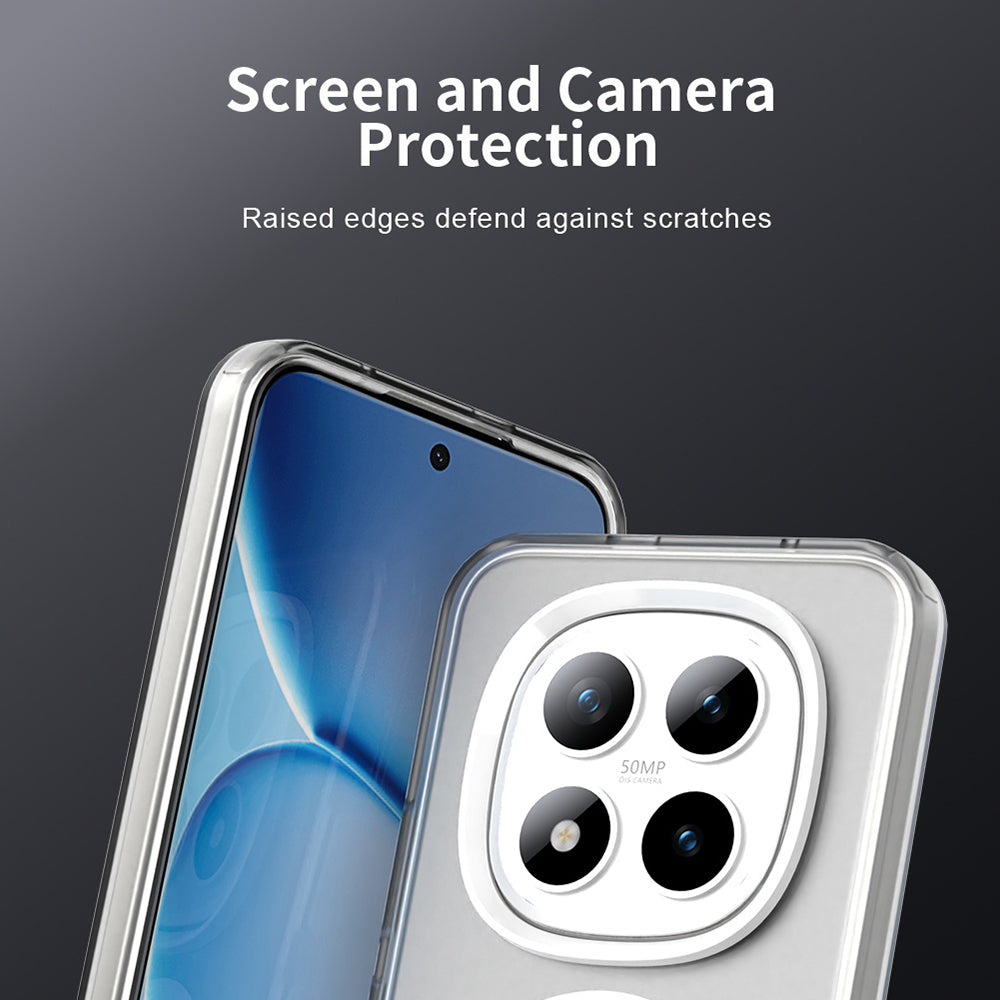 Pouzdro MagSafe pro Xiaomi Poco M8 Pro / Redmi Note 15 Pro+ 5G, Techsuit, CandyCase, Bílá