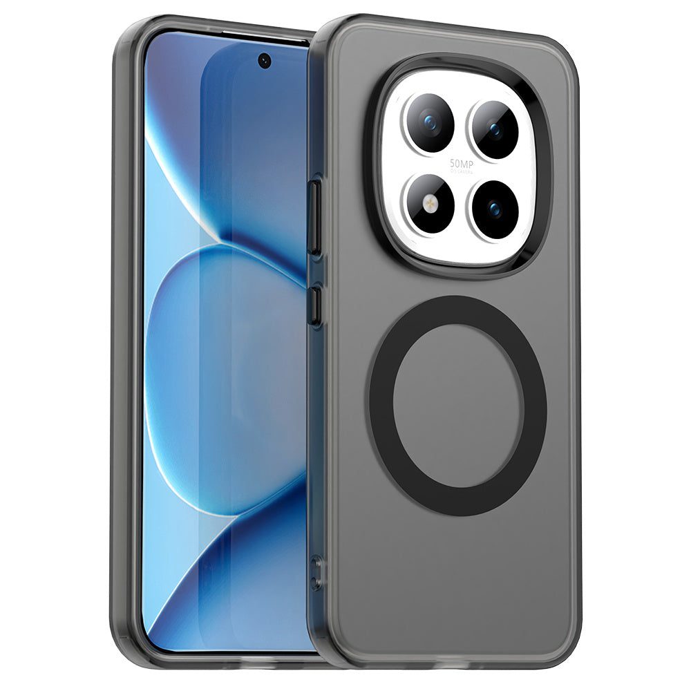 Pouzdro MagSafe pro Xiaomi Poco M8 Pro / Redmi Note 15 Pro+ 5G, Techsuit, CandyCase, Černá