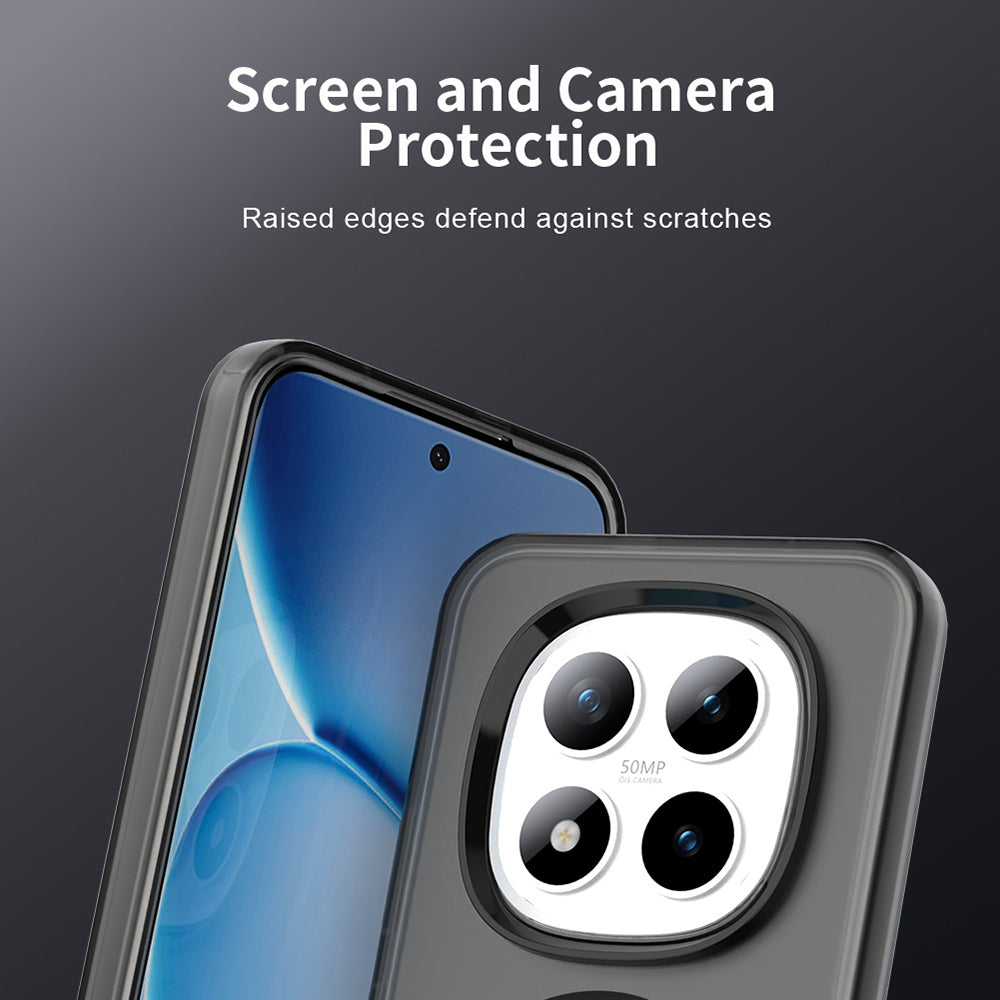 Pouzdro MagSafe pro Xiaomi Poco M8 Pro / Redmi Note 15 Pro+ 5G, Techsuit, CandyCase, Černá