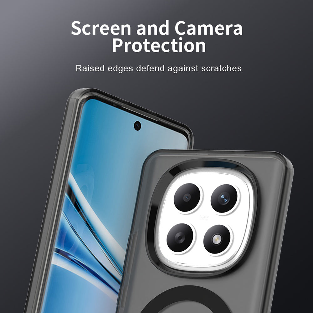 Pouzdro MagSafe pro Xiaomi Poco M8 / Redmi Note 15 5G, Techsuit, CandyCase, Černá