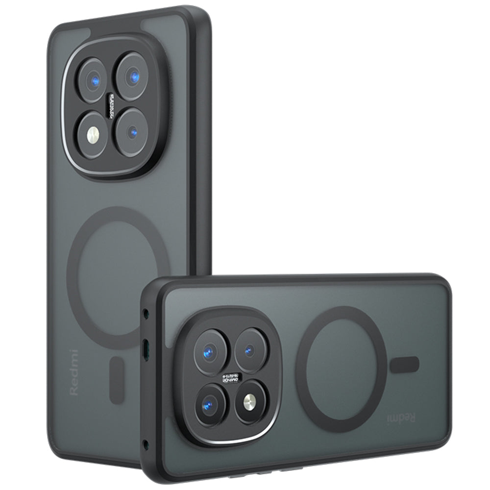 MagSafe pouzdro pro Xiaomi Poco X7 / Note 14 Pro 5G, Techsuit, PureFrost, černé