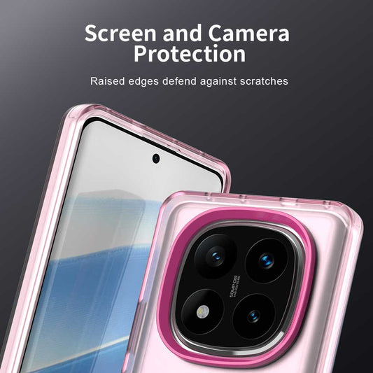 MagSafe pouzdro pro Xiaomi Poco X7 / Redmi Note 14 Pro 5G, Techsuit, CandyCase, Růžová
