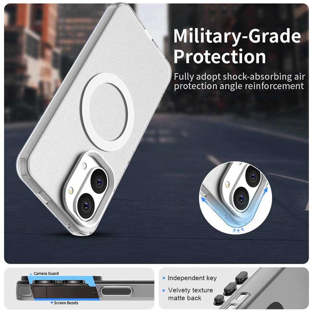 MagSafe pouzdro pro Xiaomi Poco X8 Pro Max, Techsuit, CandyCase, bílé