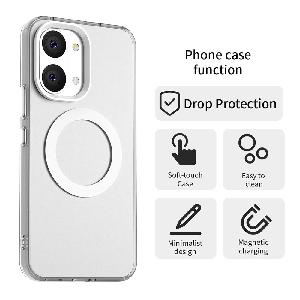 MagSafe pouzdro pro Xiaomi Poco X8 Pro Max, Techsuit, CandyCase, bílé