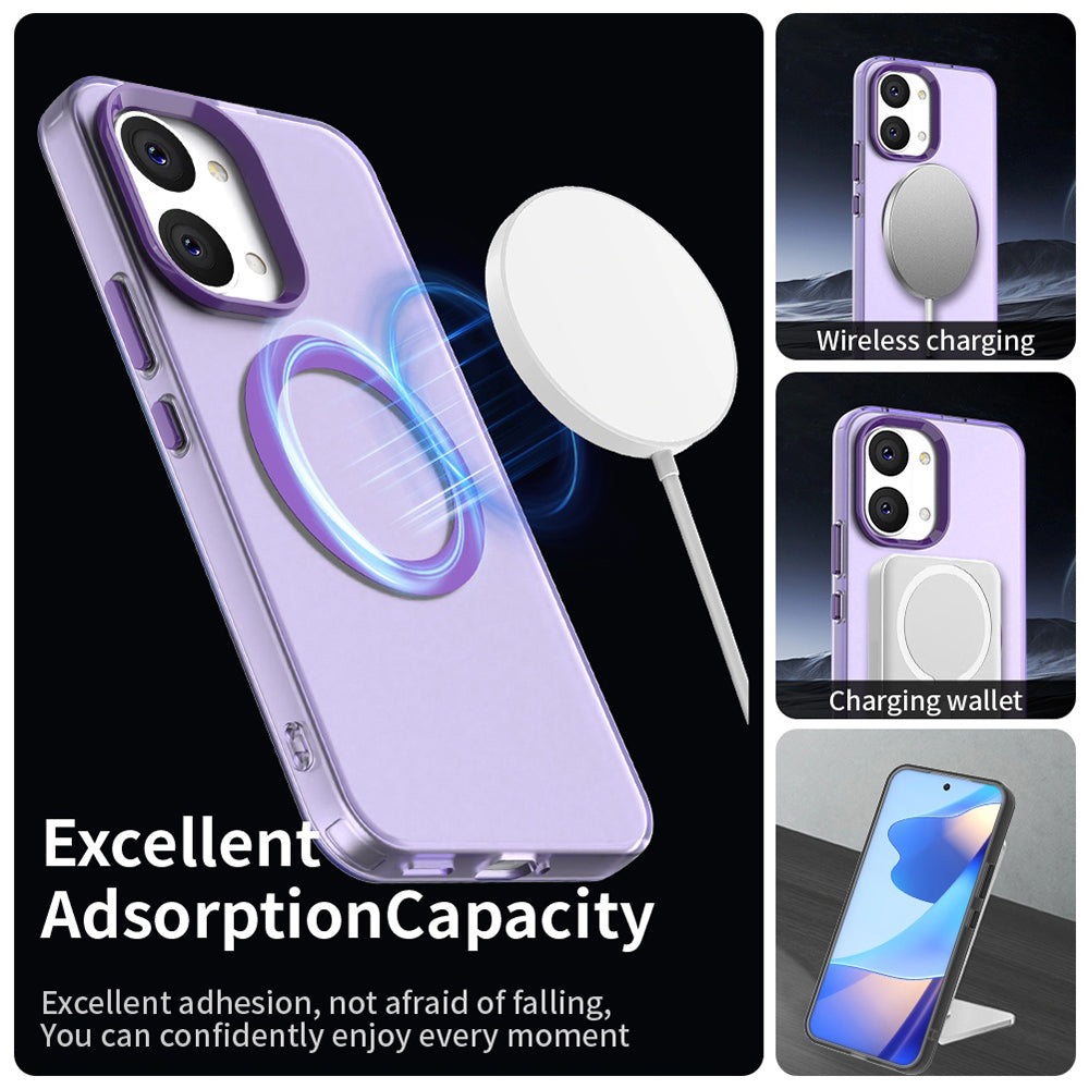 MagSafe pouzdro pro Xiaomi Poco X8 Pro Max, Techsuit, CandyCase, fialové