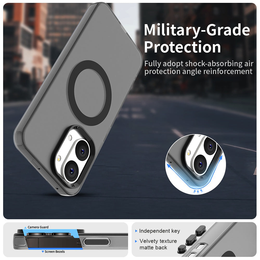MagSafe pouzdro pro Xiaomi Poco X8 Pro Max, Techsuit, CandyCase, černé