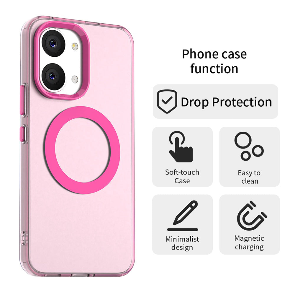 MagSafe pouzdro pro Xiaomi Poco X8 Pro Max, Techsuit, CandyCase, Růžové