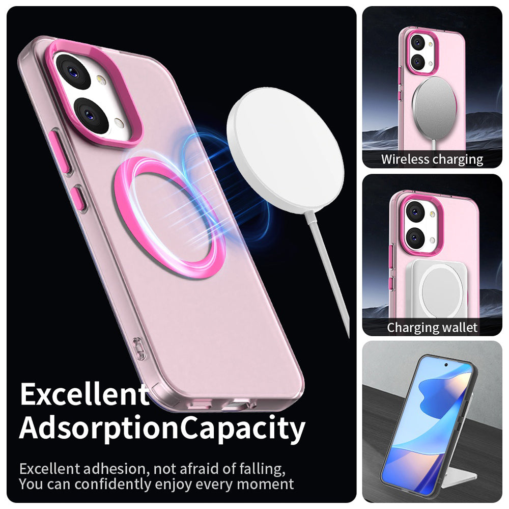 MagSafe pouzdro pro Xiaomi Poco X8 Pro Max, Techsuit, CandyCase, Růžové