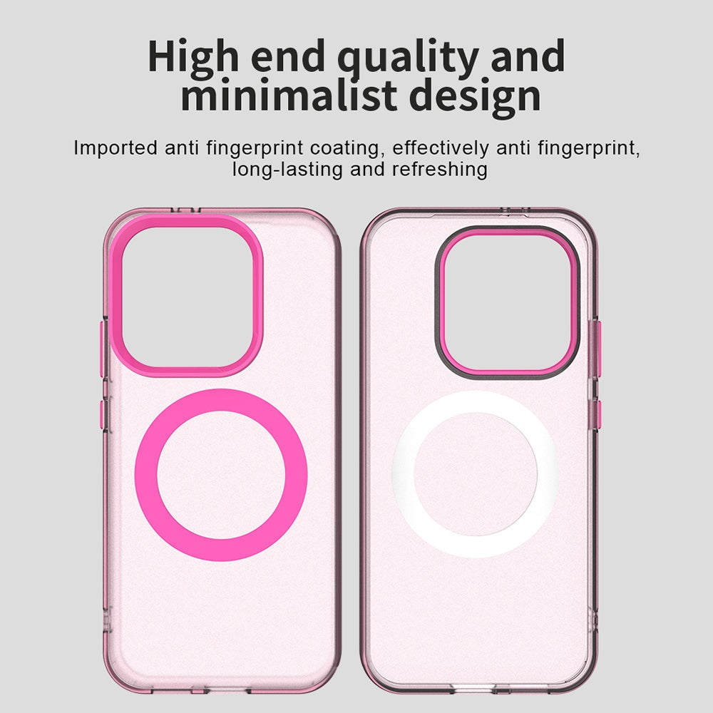 MagSafe pouzdro pro Xiaomi Poco X8 Pro, Techsuit, CandyCase, Růžové