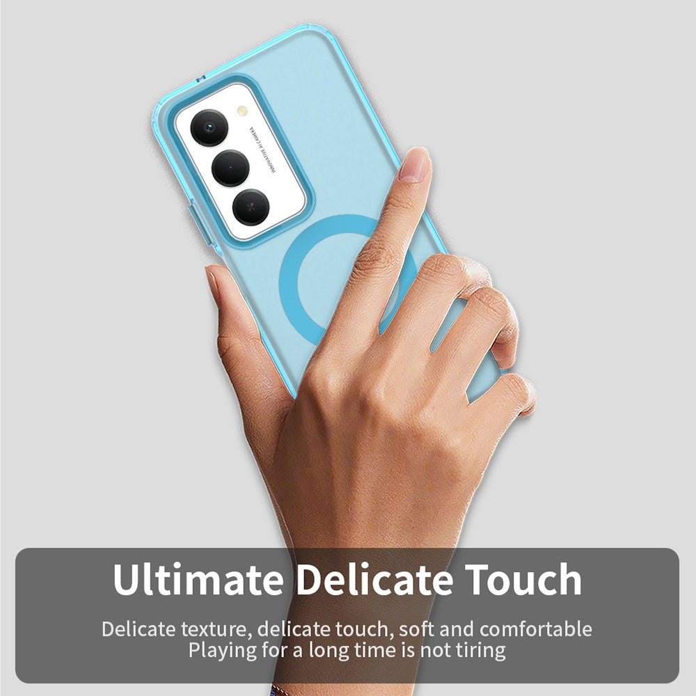Pouzdro MagSafe pro Xiaomi Redmi 15 5G / 15 4G, Techsuit, CandyCase, Modrá