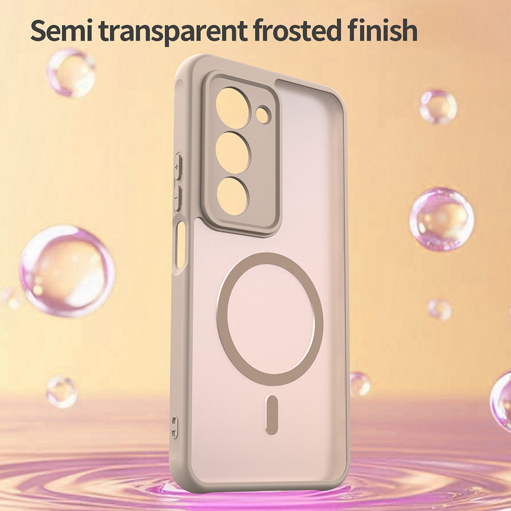 Pouzdro MagSafe pro Xiaomi Redmi 15 5G / 15 4G, Techsuit, HaloFrost II, Zlaté
