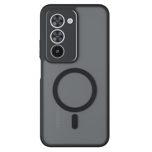 Pouzdro MagSafe pro Xiaomi Redmi 15 5G / 15 4G, Techsuit, PureFrost, Saténově černé