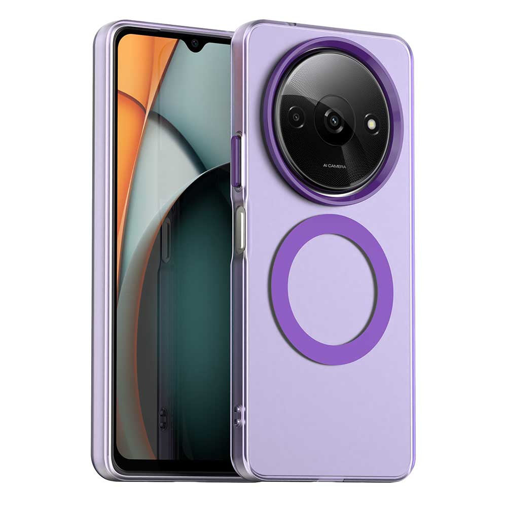 MagSafe pouzdro pro Xiaomi Redmi A3x / A3, Techsuit, CandyCase, fialové