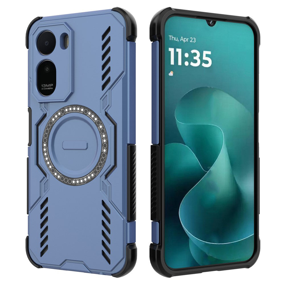 MagSafe pouzdro pro Xiaomi Redmi A7 Pro 4G, Techsuit, ArmorMag, modré