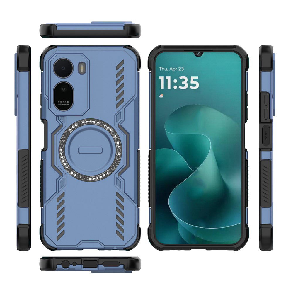 MagSafe pouzdro pro Xiaomi Redmi A7 Pro 4G, Techsuit, ArmorMag, modré