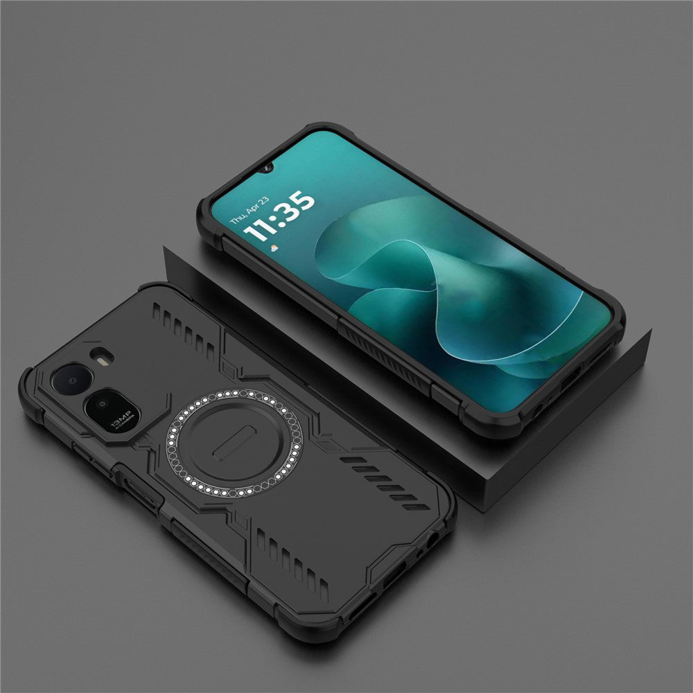 MagSafe pouzdro pro Xiaomi Redmi A7 Pro 4G, Techsuit, ArmorMag, černé