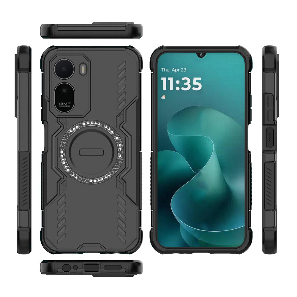 MagSafe pouzdro pro Xiaomi Redmi A7 Pro 4G, Techsuit, ArmorMag, černé