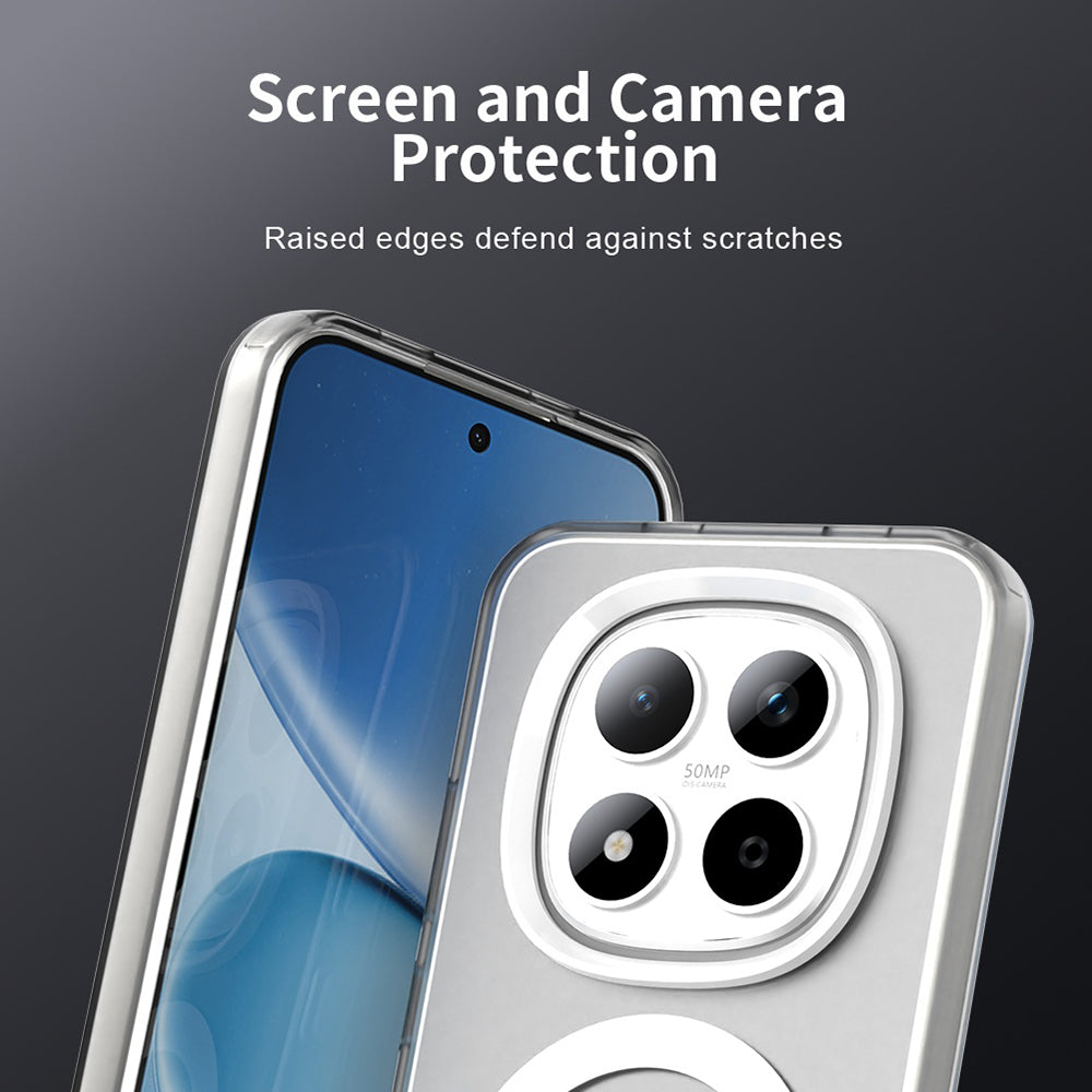 Pouzdro MagSafe pro Xiaomi Redmi Note 15 Pro 5G, Techsuit, CandyCase, Bílá