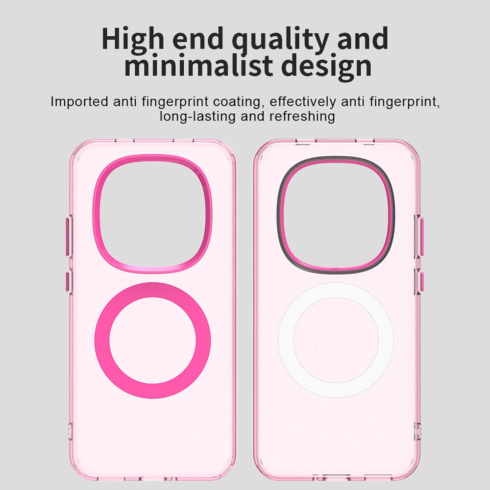 Pouzdro MagSafe pro Xiaomi Redmi Note 15 Pro 5G, Techsuit, CandyCase, Růžová